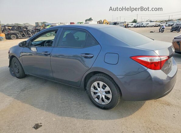 2T1BURHE2GC732809 2016 TOYOTA COROLLA Серый Задняя левая четверть