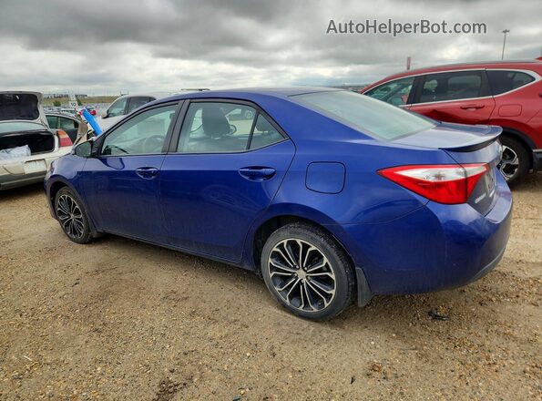 2T1BURHE2GC735256 2016 TOYOTA COROLLA Blue Задня ліва чверть