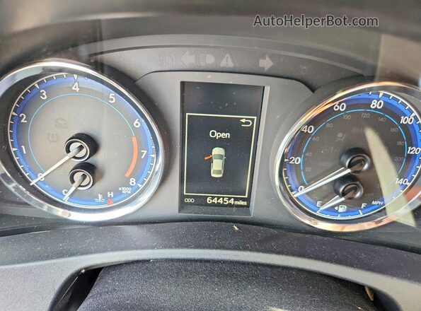 2T1BURHE2HC762569 2017 TOYOTA COROLLA Black Սարքավորումների վահանակի տեսք