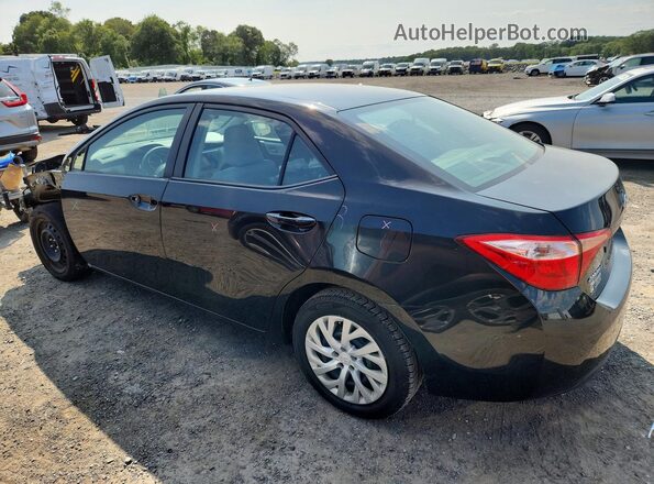2T1BURHE2HC763513 2017 TOYOTA COROLLA Black Հետևի ձախ