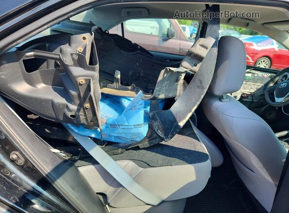 2T1BURHE2HC763513 2017 TOYOTA COROLLA Black Հետևի նստատեղերի տեսք