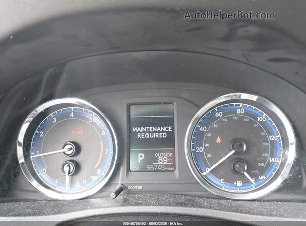 2T1BURHE2HC772051 2017 TOYOTA COROLLA Серебряный Вид задних сидений