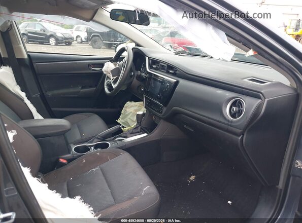 2T1BURHE2HC781395 2017 TOYOTA COROLLA Серый Вид салона спереди