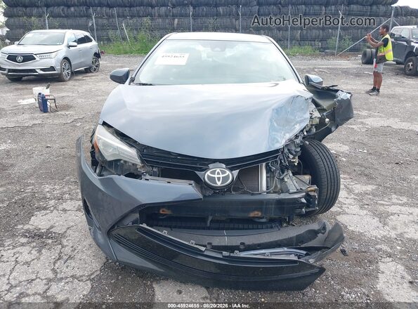 2T1BURHE2HC781395 2017 TOYOTA COROLLA Серый Вид панели приборов