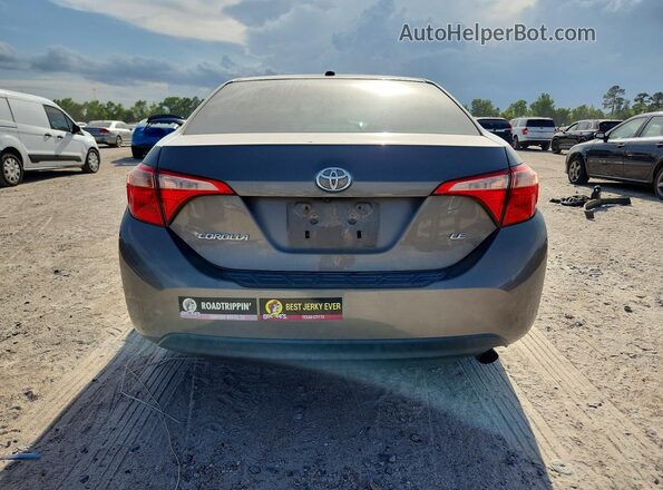 2T1BURHE2HC783437 2017 TOYOTA COROLLA Gray Вид ззаду