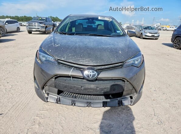 2T1BURHE2HC783437 2017 TOYOTA COROLLA Gray Вид спереду