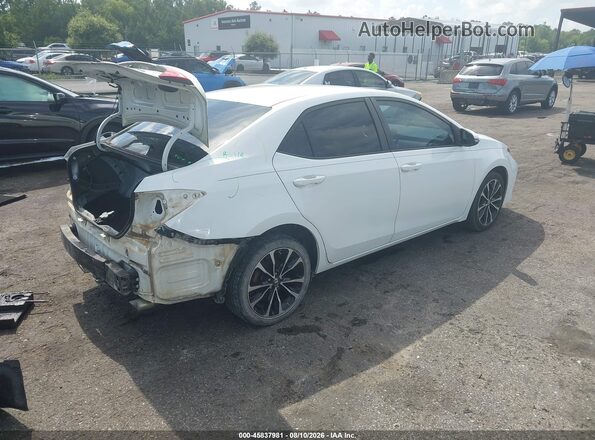 2T1BURHE2HC826190 2017 TOYOTA COROLLA White Задня права чверть
