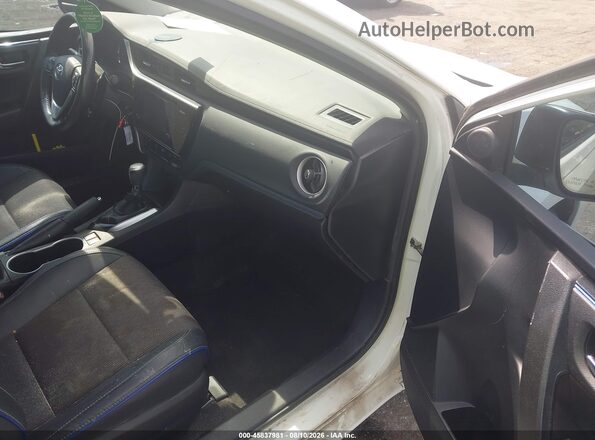 2T1BURHE2HC826190 2017 TOYOTA COROLLA White Вид салону спереду