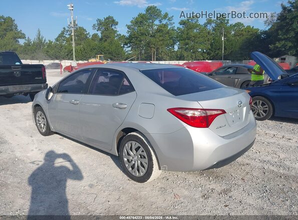 2T1BURHE2HC828053 2017 TOYOTA COROLLA Silver Tył lewy