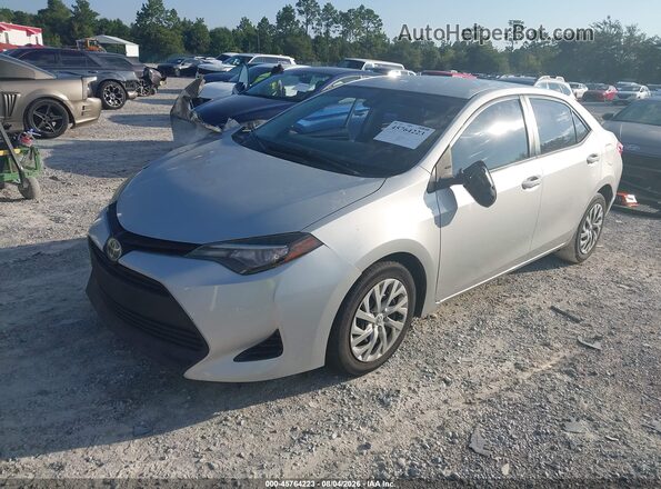 2T1BURHE2HC828053 2017 TOYOTA COROLLA Silver Przód lewy