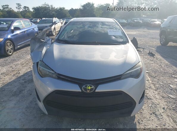 2T1BURHE2HC828053 2017 TOYOTA COROLLA Silver Widok zestawu wskaźników