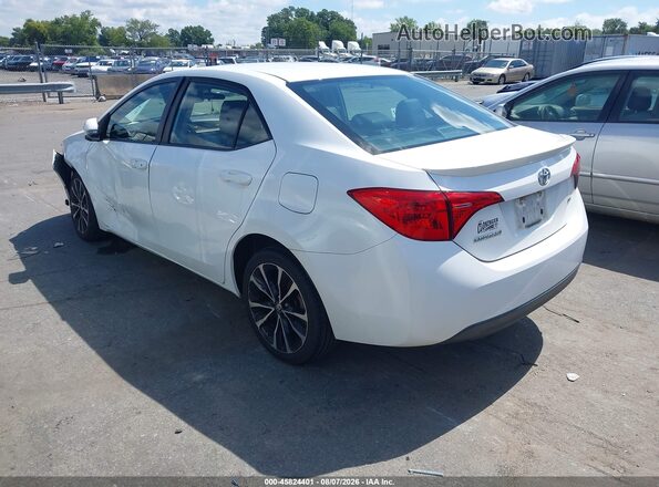 2T1BURHE2HC828392 2017 TOYOTA COROLLA White Tył lewy