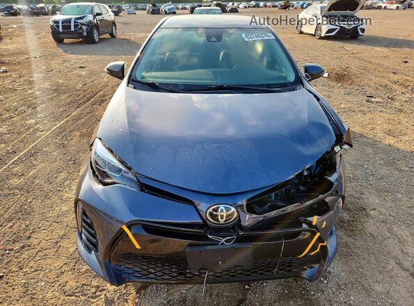 2T1BURHE2HC837495 2017 TOYOTA COROLLA Gray Вид спереду