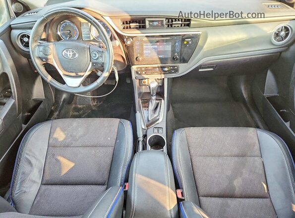 2T1BURHE2HC837495 2017 TOYOTA COROLLA Gray Вид панелі приладів