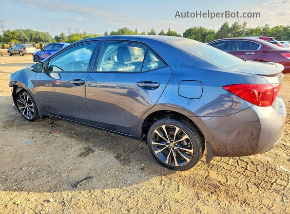2T1BURHE2HC837495 2017 TOYOTA COROLLA Gray Задня ліва чверть