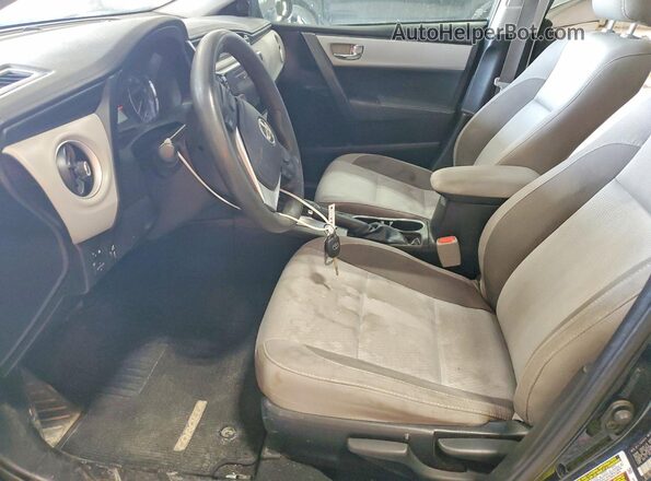 2T1BURHE2HC869072 2017 TOYOTA COROLLA Blue Front interior view