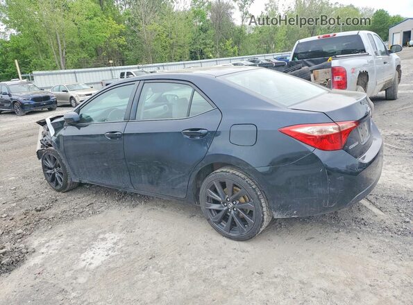2T1BURHE2HC869072 2017 TOYOTA COROLLA Blue Rear left