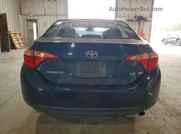 2T1BURHE2HC869072 2017 TOYOTA COROLLA Blue Rear view