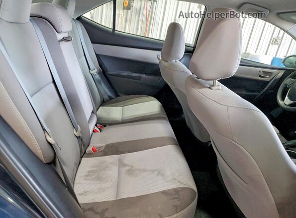 2T1BURHE2HC869072 2017 TOYOTA COROLLA Blue Rear seats view