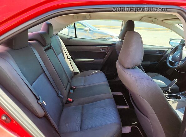 2T1BURHE2HC910851 2017 TOYOTA COROLLA Red Հետևի նստատեղերի տեսք