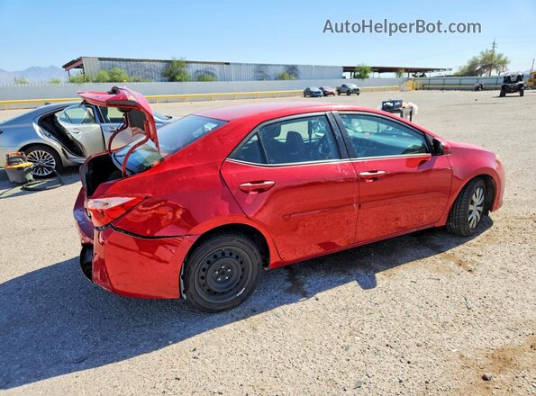 2T1BURHE2HC910851 2017 TOYOTA COROLLA Red Հետևի աջ