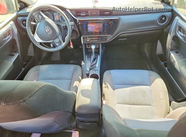 2T1BURHE2HC910851 2017 TOYOTA COROLLA Red Առջևի վահանակի տեսք
