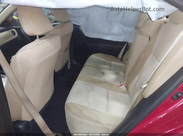 2T1BURHE2HC912146 2017 TOYOTA COROLLA Burgundy Vista de la etiqueta del VIN