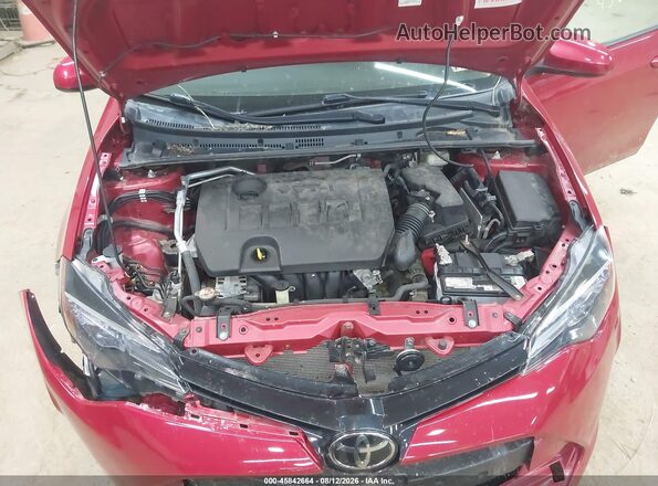 2T1BURHE2HC912146 2017 TOYOTA COROLLA Burgundy Vista trasera