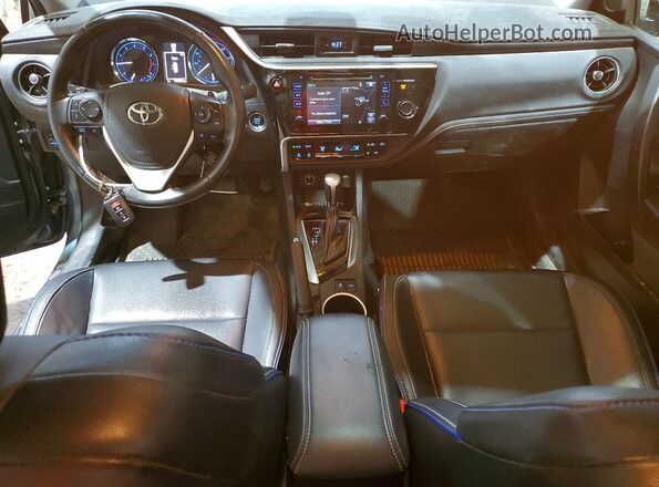 2T1BURHE2HC914060 2017 TOYOTA COROLLA Gray Dashboard view