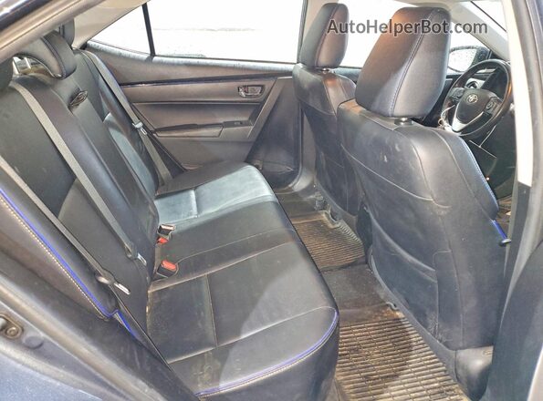 2T1BURHE2HC914060 2017 TOYOTA COROLLA Gray Rear seats view