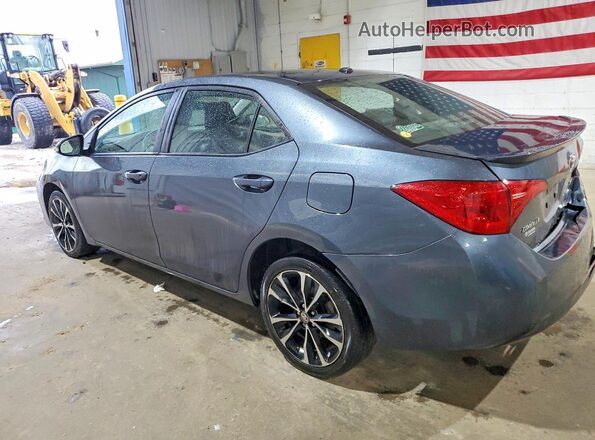 2T1BURHE2HC914060 2017 TOYOTA COROLLA Gray Rear left