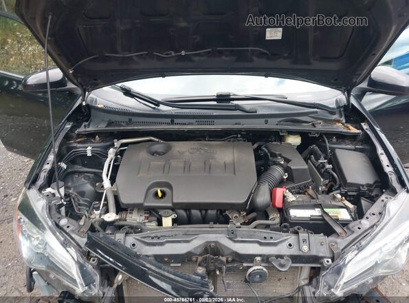 2T1BURHE2HC922191 2017 TOYOTA COROLLA Black Հետևի տեսք