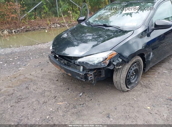 2T1BURHE2HC922191 2017 TOYOTA COROLLA Black Դիմացի տեսք