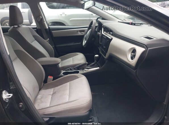 2T1BURHE2HC922191 2017 TOYOTA COROLLA Black Սալոնի դիմացի տեսք
