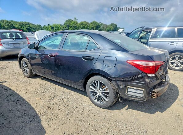 2T1BURHE2HC951299 2017 TOYOTA COROLLA Черный Задняя левая четверть