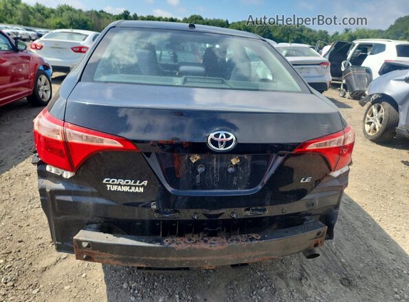 2T1BURHE2HC951299 2017 TOYOTA COROLLA Черный Вид сзади