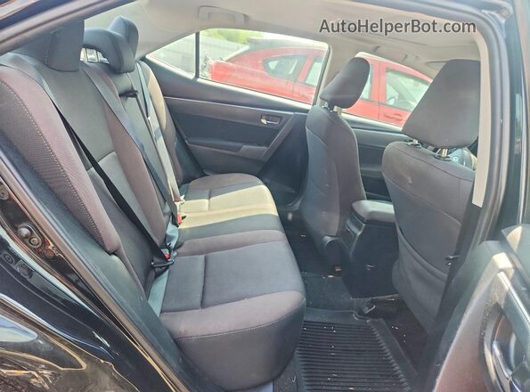 2T1BURHE2HC951299 2017 TOYOTA COROLLA Черный Вид задних сидений