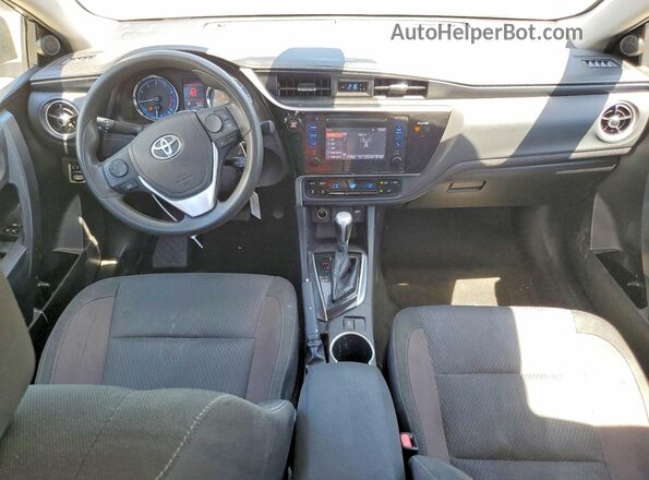 2T1BURHE2HC955109 2017 TOYOTA COROLLA Charcoal Առջևի վահանակի տեսք