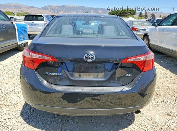 2T1BURHE2HC955109 2017 TOYOTA COROLLA Charcoal Հետևի տեսք