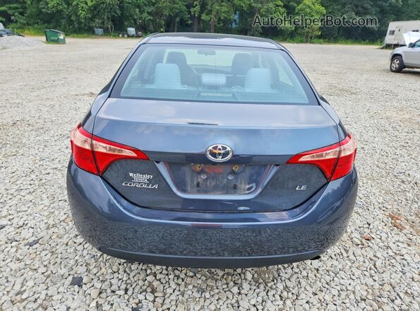 2T1BURHE2HC963291 2017 TOYOTA COROLLA Gray Հետևի տեսք