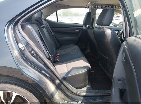 2T1BURHE2JC010022 2018 TOYOTA COROLLA Dark Blue Vista de la etiqueta del VIN