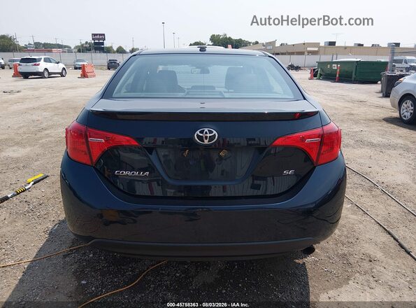 2T1BURHE2JC010022 2018 TOYOTA COROLLA Dark Blue 