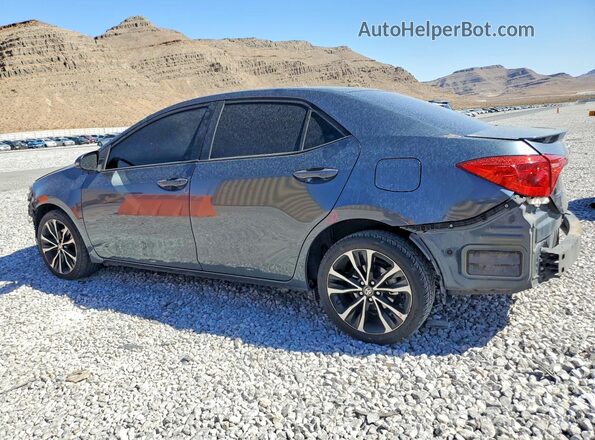2T1BURHE2JC022462 2018 TOYOTA COROLLA Gray Tył lewy