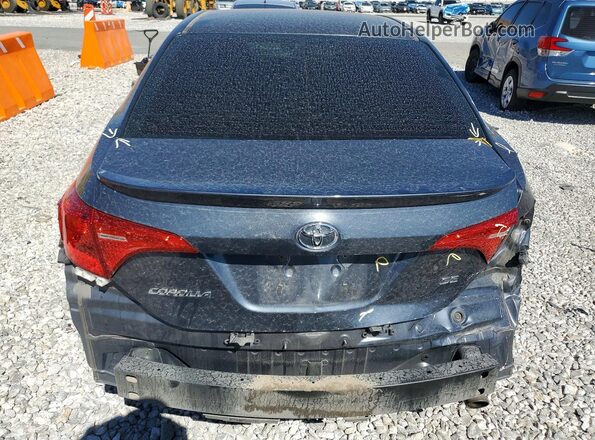2T1BURHE2JC022462 2018 TOYOTA COROLLA Gray Widok z tyłu