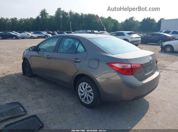 2T1BURHE2JC023241 2018 TOYOTA COROLLA Gray Tył lewy