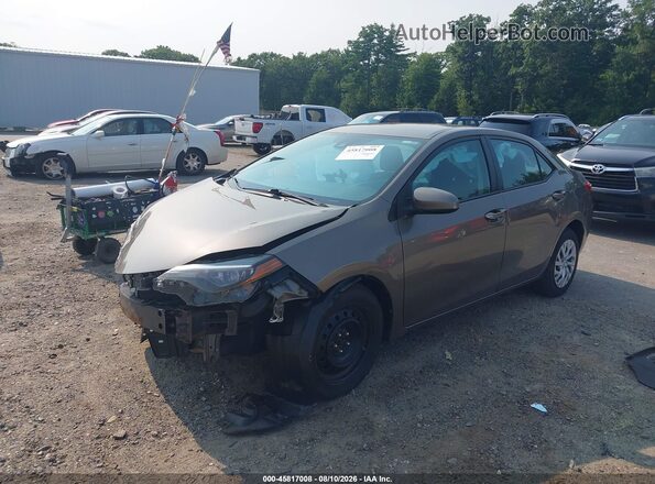 2T1BURHE2JC023241 2018 TOYOTA COROLLA Gray Przód lewy