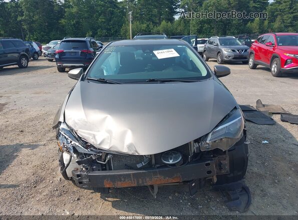 2T1BURHE2JC023241 2018 TOYOTA COROLLA Gray Widok zestawu wskaźników