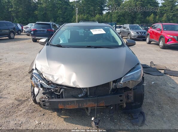 2T1BURHE2JC023241 2018 TOYOTA COROLLA Gray Widok z przodu