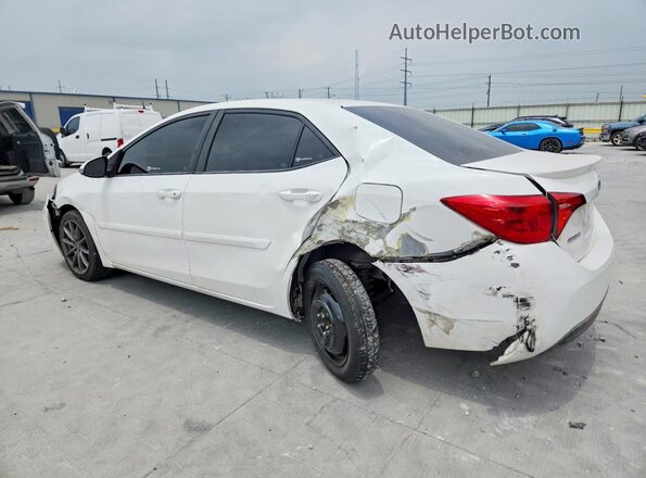 2T1BURHE2JC042341 2018 TOYOTA COROLLA White უკანა მარცხენა