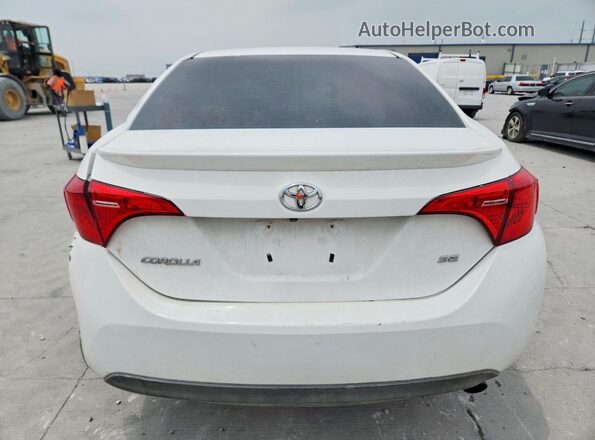 2T1BURHE2JC042341 2018 TOYOTA COROLLA White უკანა ხედი